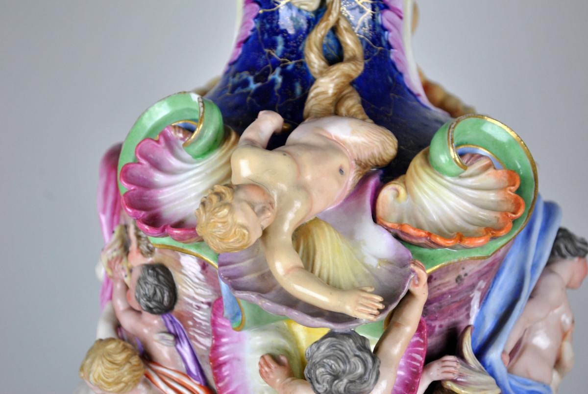 *special Offer *great Porcelain Ewer, Germany? 19th  Century-photo-7