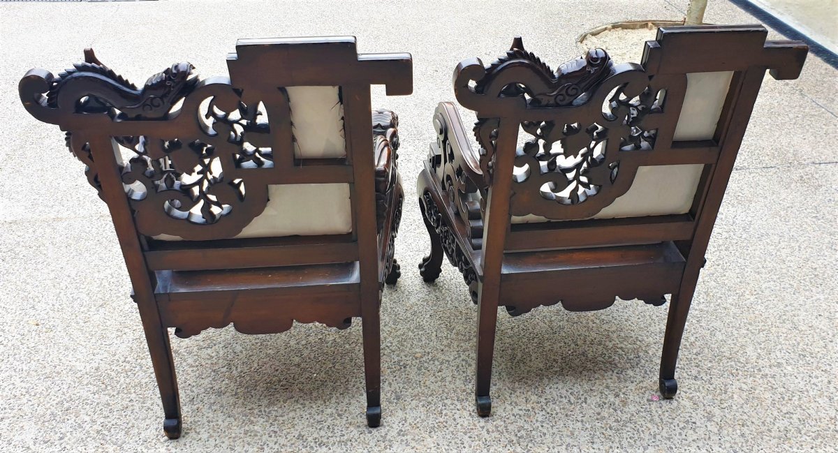*Offre spéciale *Perret & Vibert, Maison Des Bambous, Salon Japonisant, Fin XIXème -photo-6
