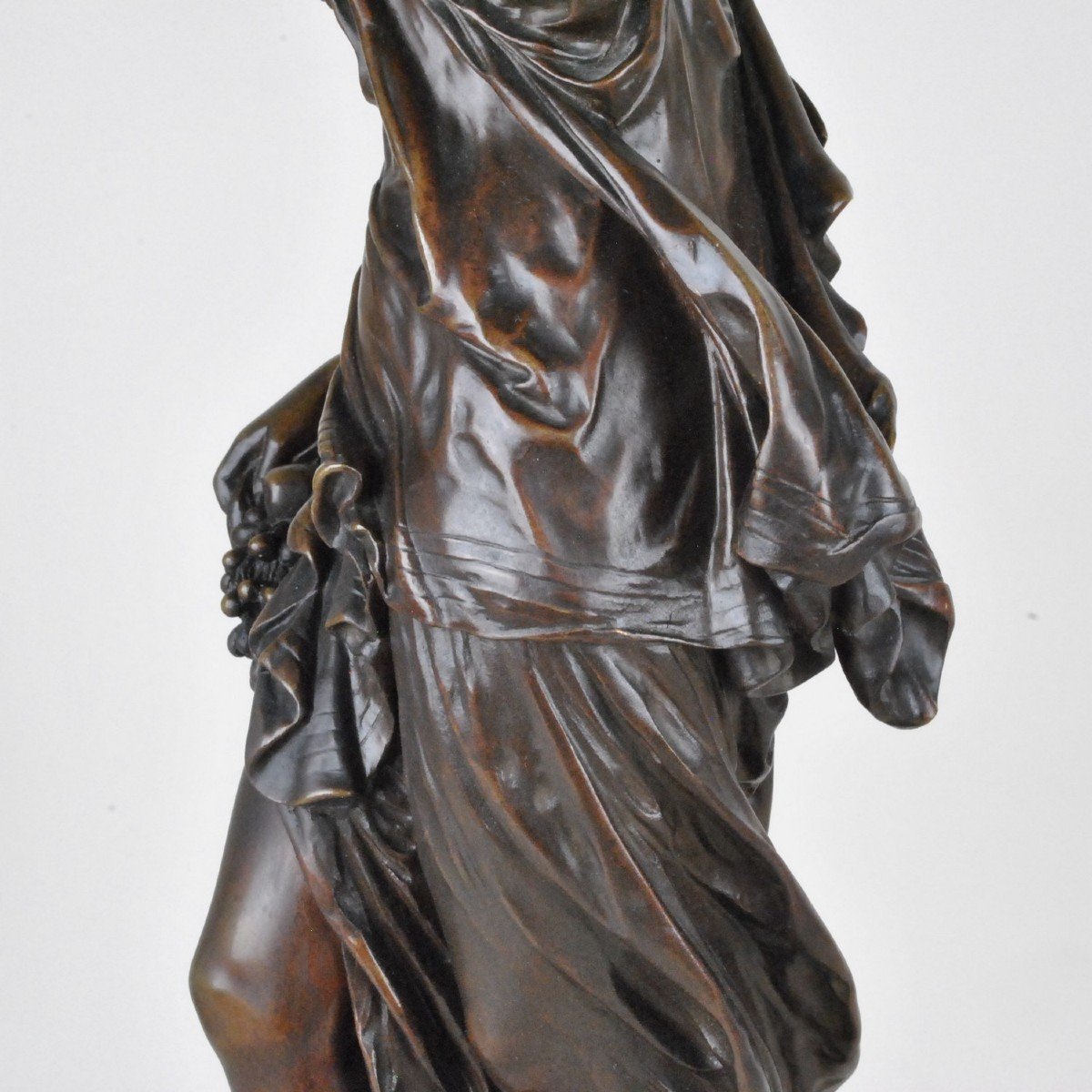 Math Moreau, Autumn, Signed Bronze, XIXth Century-photo-11