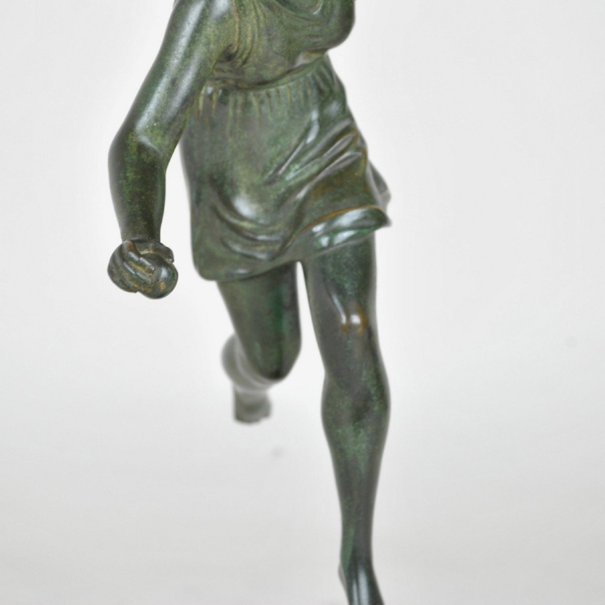 P Le Faguays, Woman With The Ball, Signed Bronze, Art Deco, XXth Century-photo-7