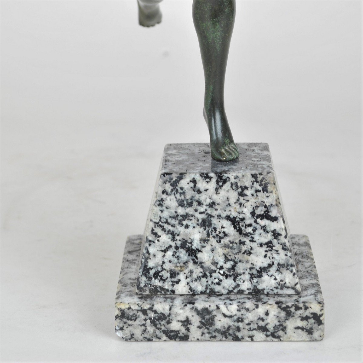 P Le Faguays, Woman With The Ball, Signed Bronze, Art Deco, XXth Century-photo-8