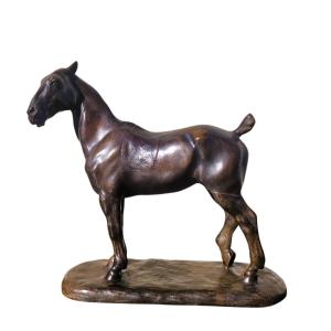 G d'Illiers, Jack, Bronze Sculpture, Early 20th Century