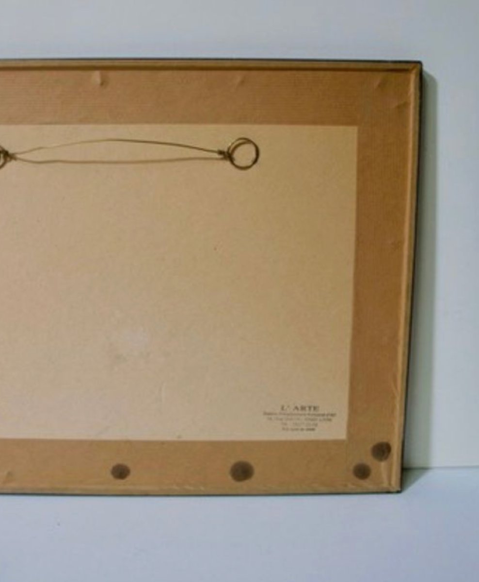 Estampe chinoise cavalier chinois de l'époque Han sur papier de riz - Début XXè siècle-photo-5