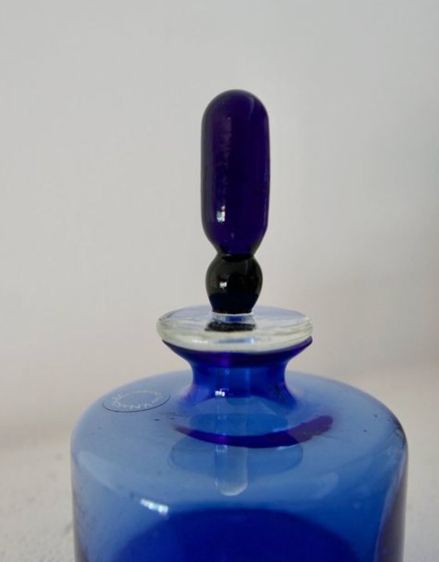 Murano Glass Perfume Bottle By V. Nason & Co - Italy - 1980-photo-3