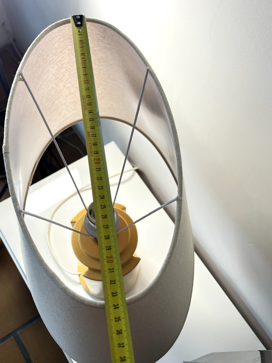 Lampe de table en céramique Lichtamik - postmoderne années 80 – Allemagne-photo-8