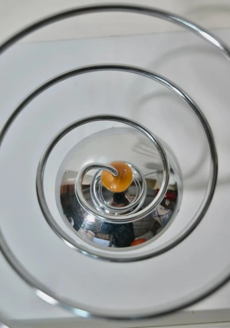 Vintage Spiral Fruit Bowl “flashdue Italy” - 1980s - Italian Design-photo-2