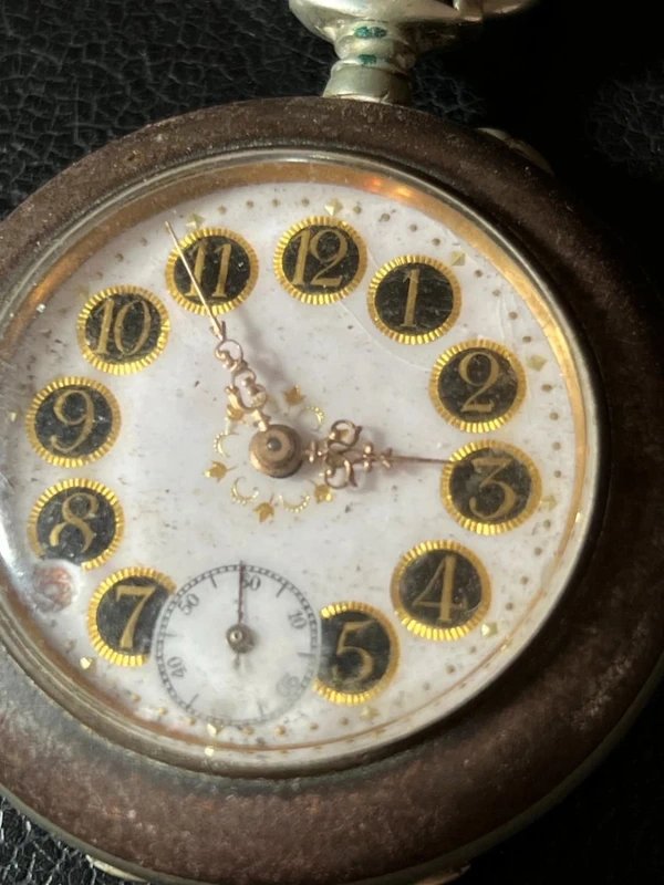 Antique Pocket Watch – Small Seconds At 6 O'clock – Early 20th Century-photo-1
