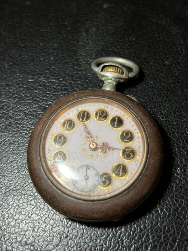 Antique Pocket Watch – Small Seconds At 6 O'clock – Early 20th Century-photo-4
