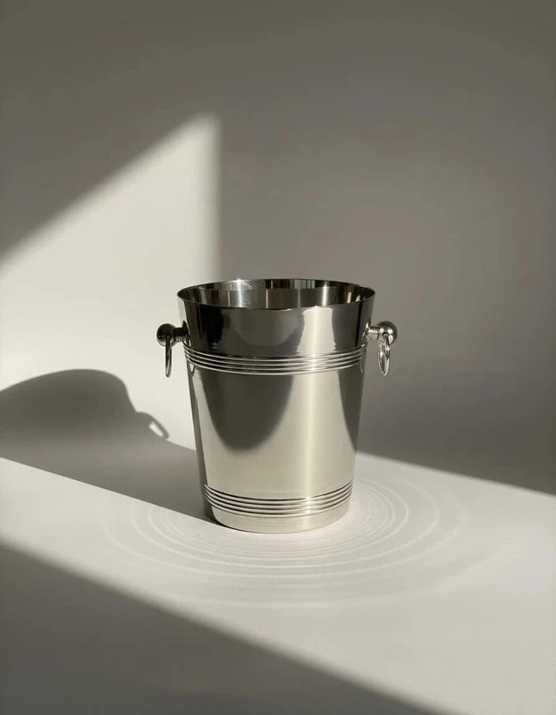 Metal Champagne Bucket - Early 20th Century