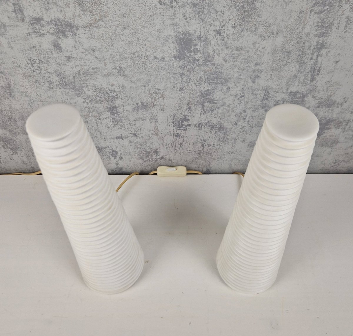 Set Of 2 Vintage Ikea Lamps – Bista Model – Scandinavian Design-photo-4