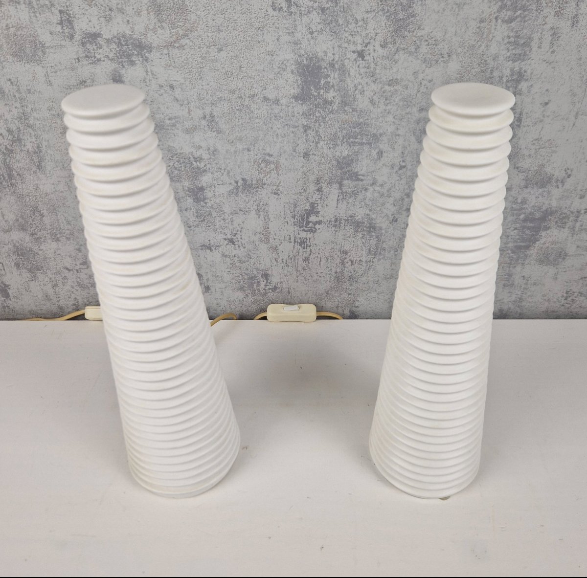 Set Of 2 Vintage Ikea Lamps – Bista Model – Scandinavian Design-photo-5