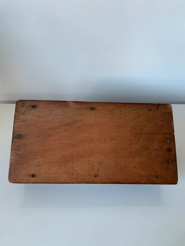 Wooden Letter Tray - 4 Compartments 20th Century-photo-3