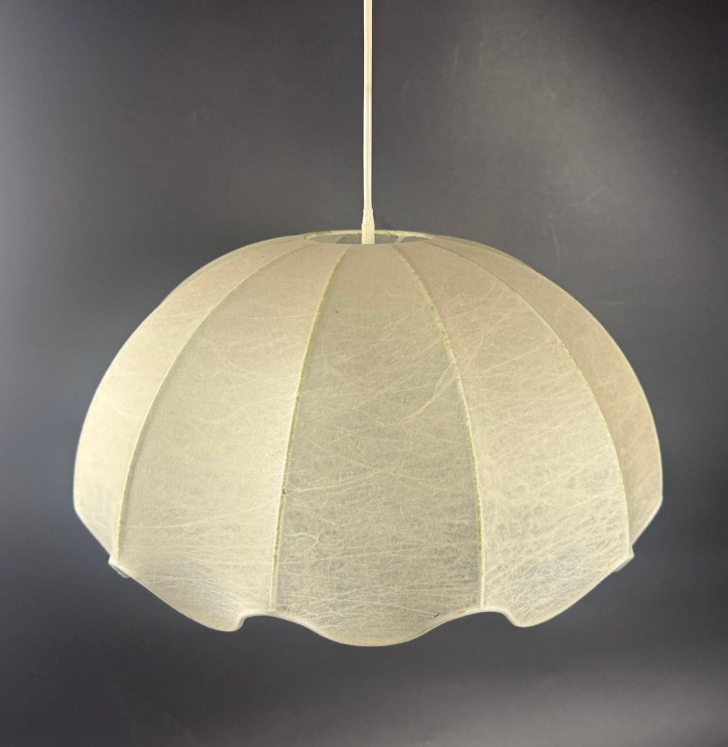 Suspension Cocoon Goldkant Leuchten - Friedel Wauer – Design organique allemand, vers 1960-1970-photo-3