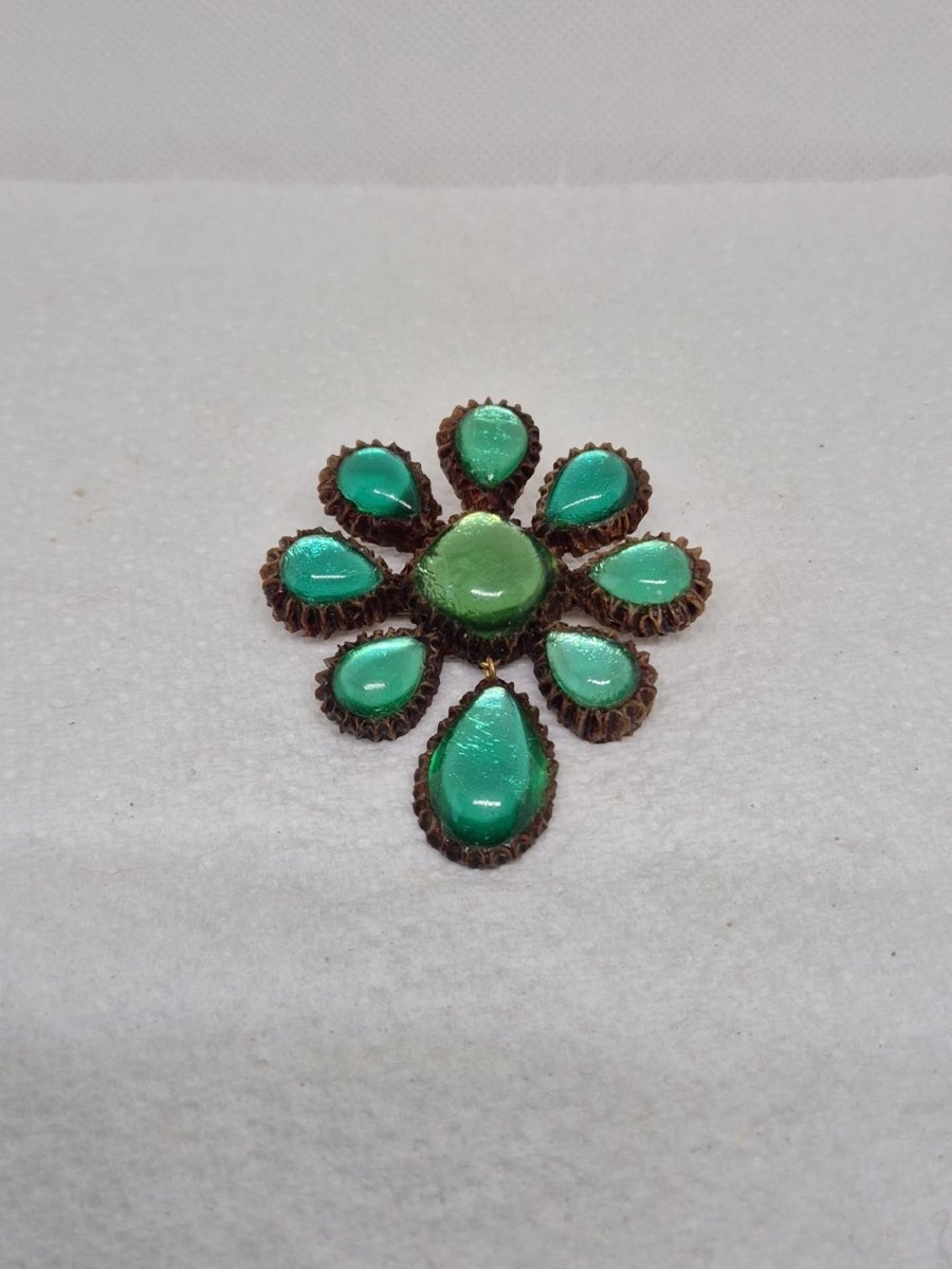 Antique Talosel Brooch By Monique Védié / (student Of Line Vautrin) - 1960s-photo-2