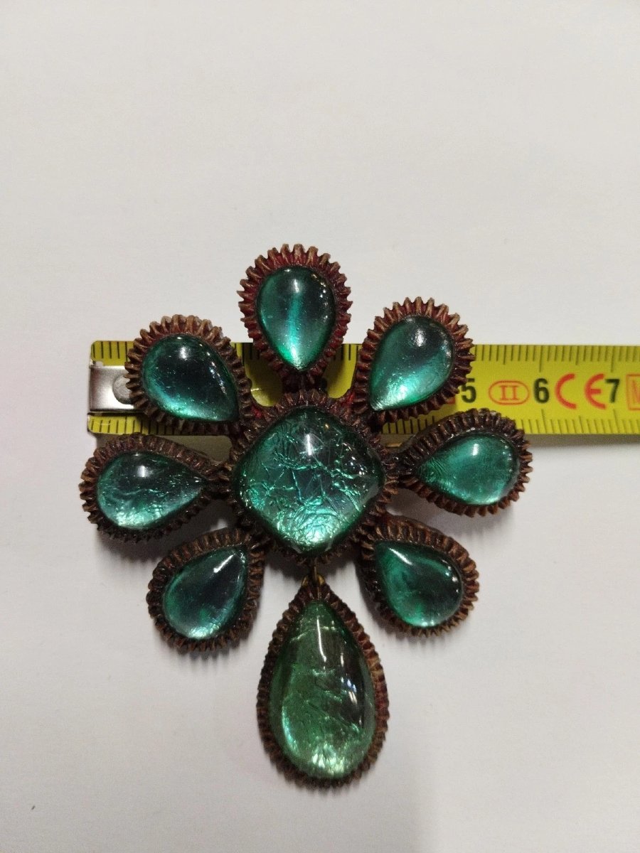 Antique Talosel Brooch By Monique Védié / (student Of Line Vautrin) - 1960s-photo-5