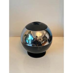 Seau à glace Quist chrome vintage Space Age - Années 70