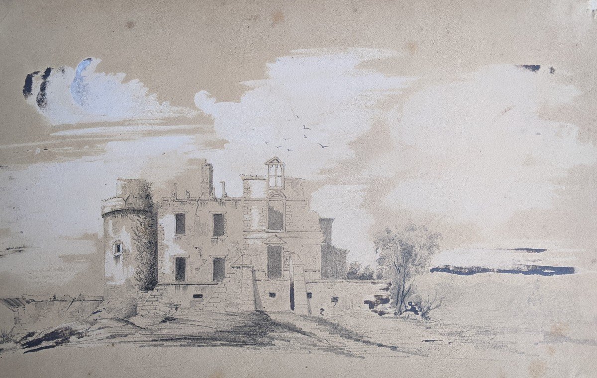 Rare Traveling Painter Drawing Book-photo-2