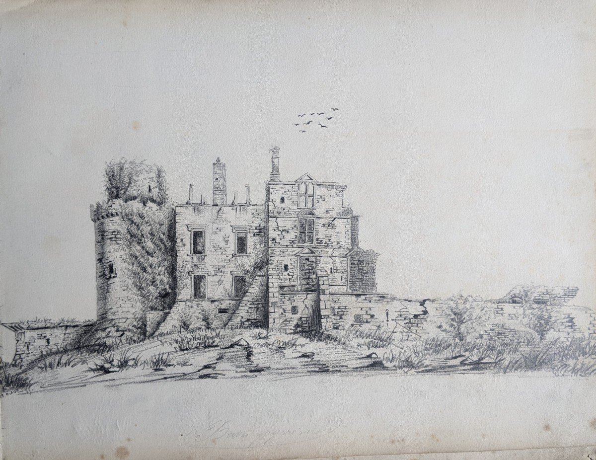 Rare Traveling Painter Drawing Book-photo-3