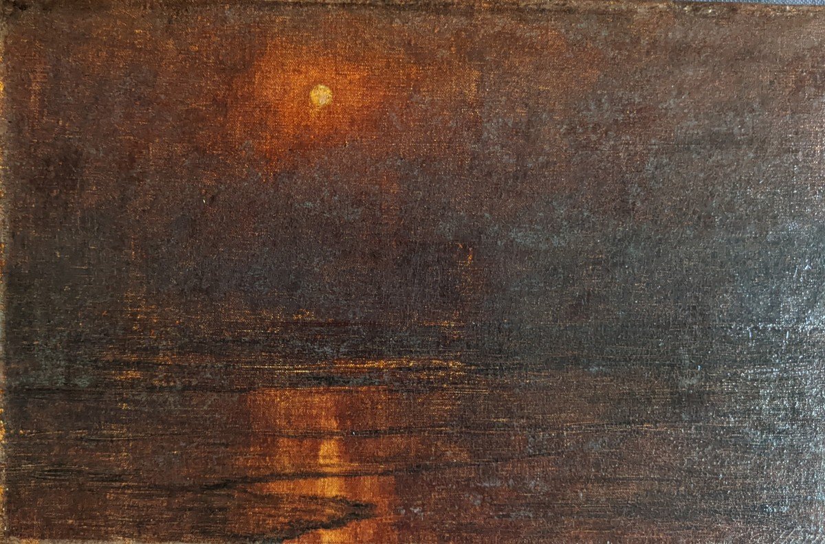 Thomas Alexander Harrison, Shore By Moonlight-photo-3
