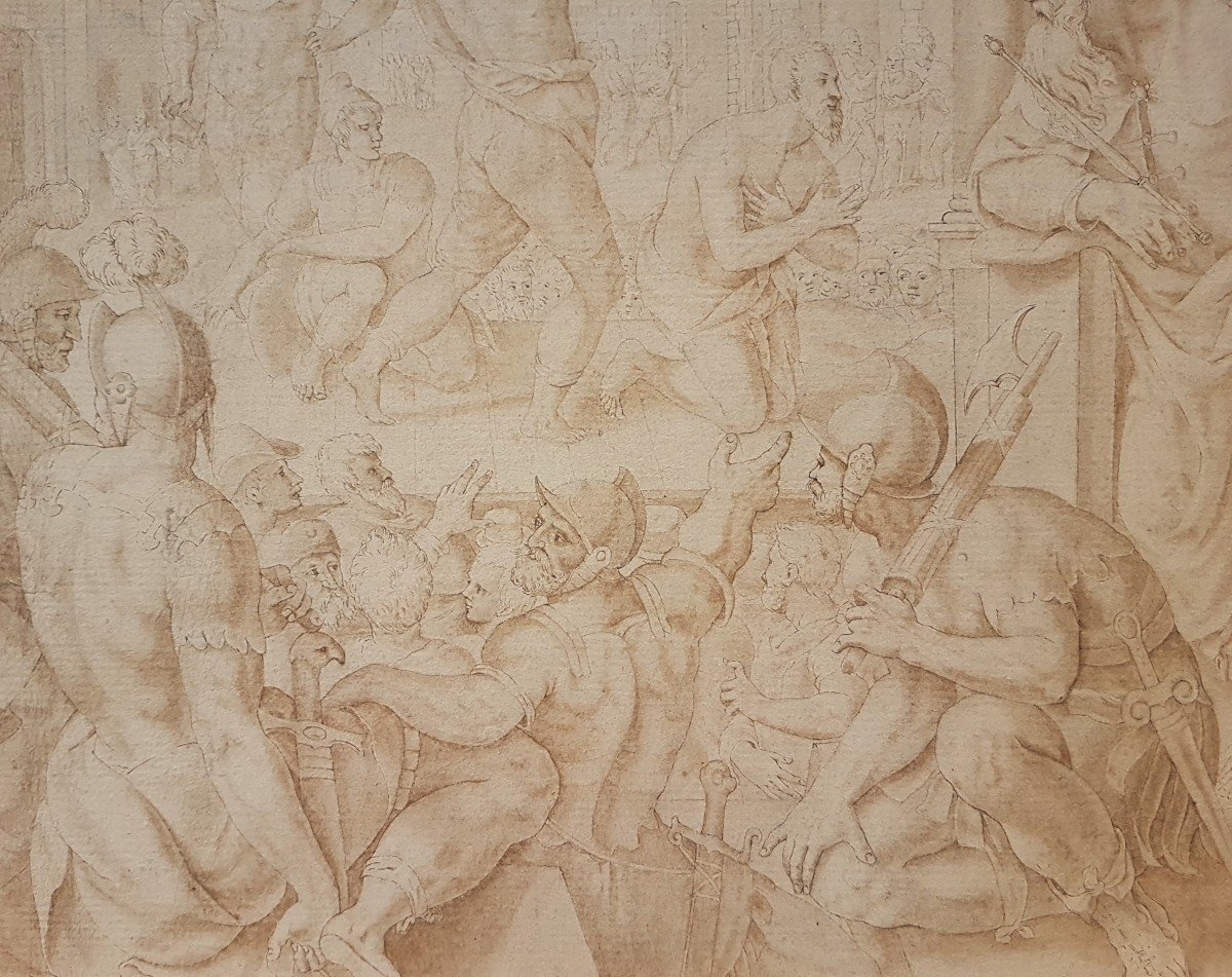 Entourage Of Marten De Vos - The Beheading Of Saint Jacques Le Majeur-photo-1