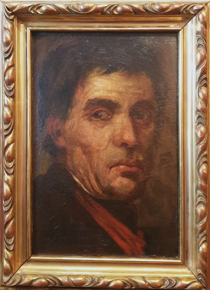 Juan Pablo SALINAS (Attribué à) - Portrait d'homme