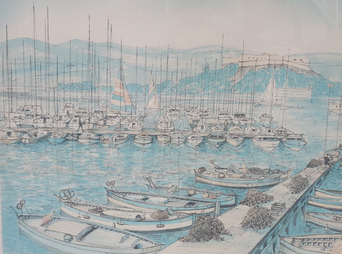 Rolf Rafflewski - The Port Of Antibes-photo-3