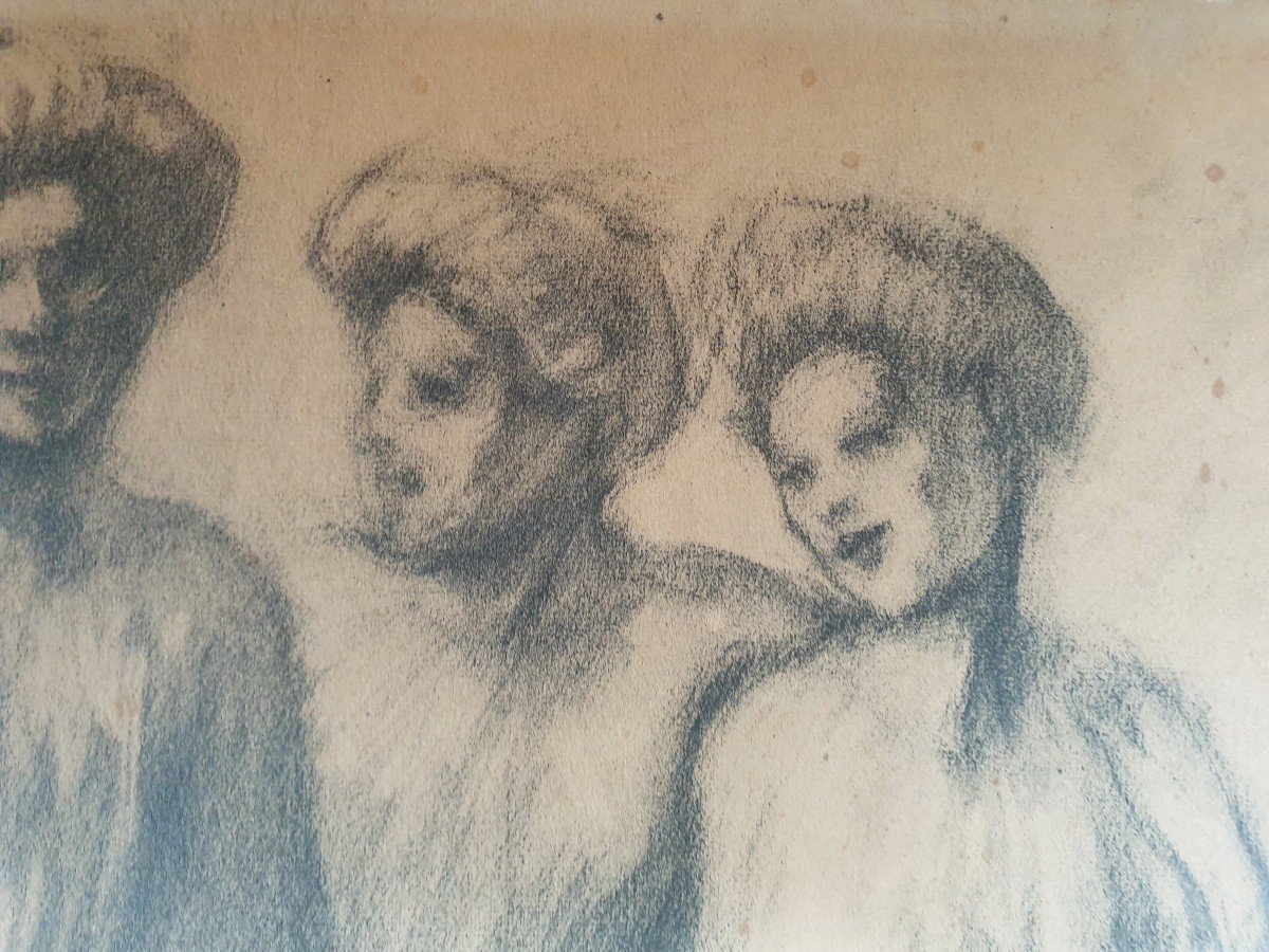 Théophile Alexandre STEINLEN - Les midinettes-photo-4