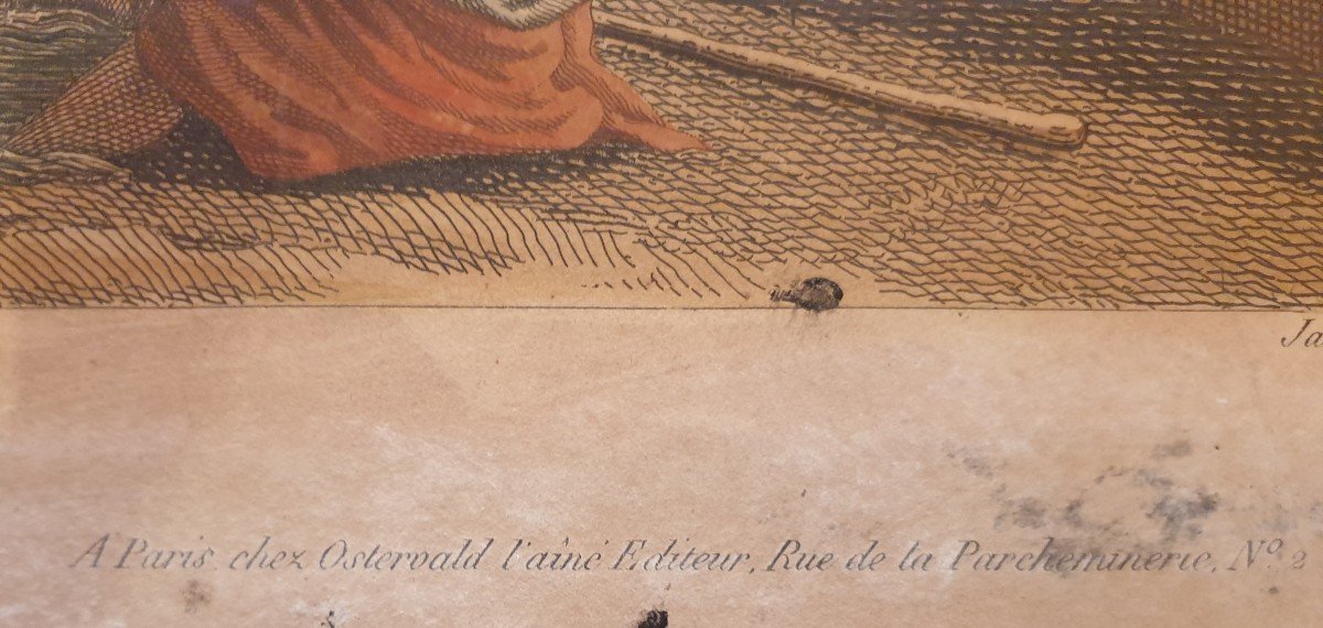 Jean Pierre Marie JAZET (d'après Nicolas POUSSIN) - Les loisirs champêtres-photo-5