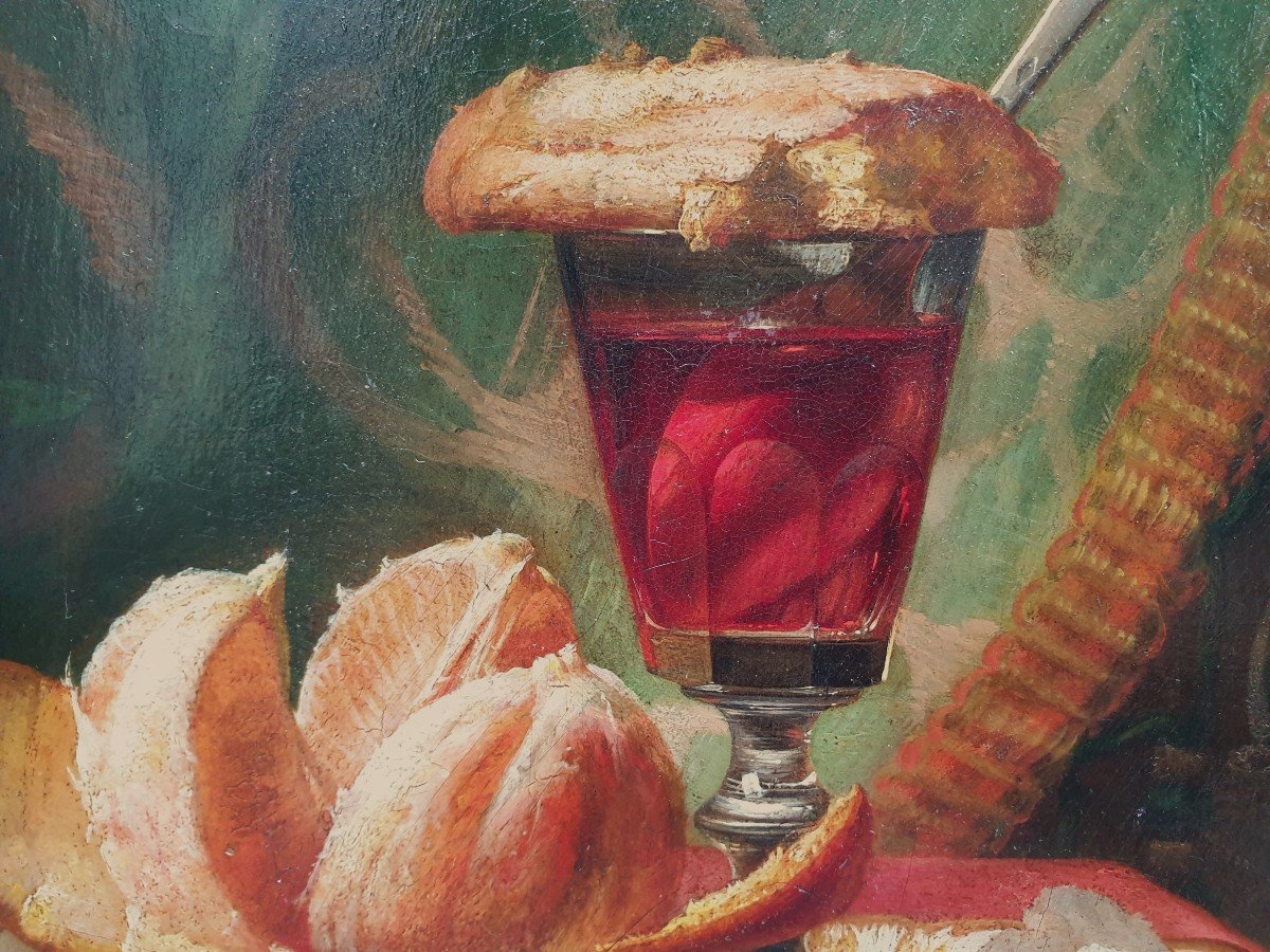 Camille DOLARD - L'après dîner. - Nature morte-photo-4