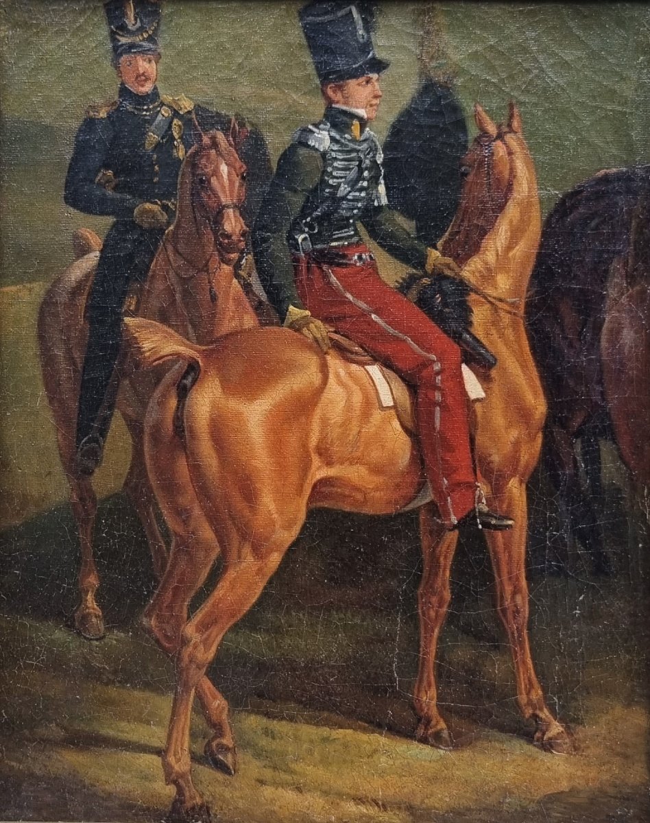 Horace Vernet (entourage Of) - The Hussars-photo-4