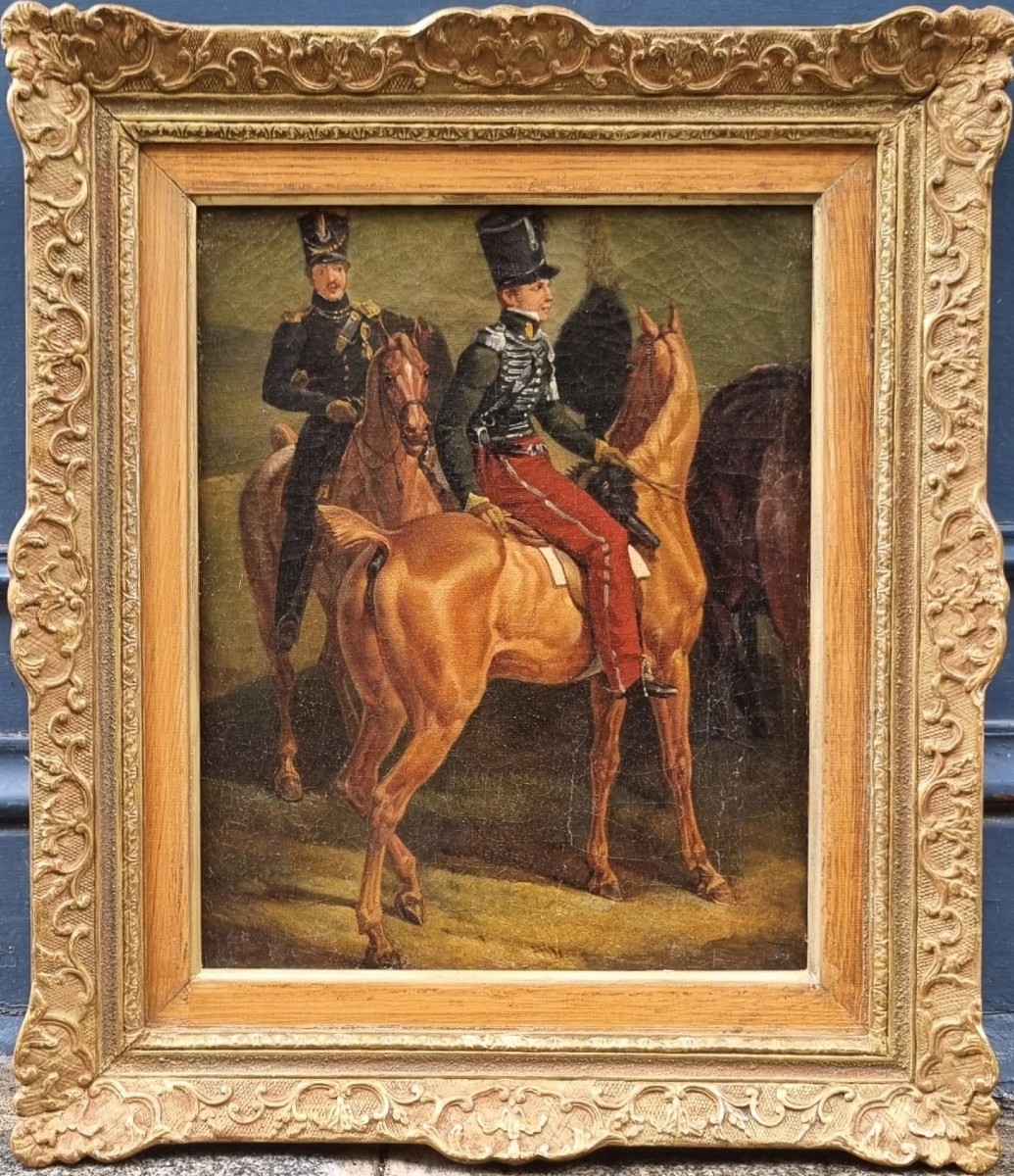 Horace VERNET (Entourage de) - Les hussards-photo-2