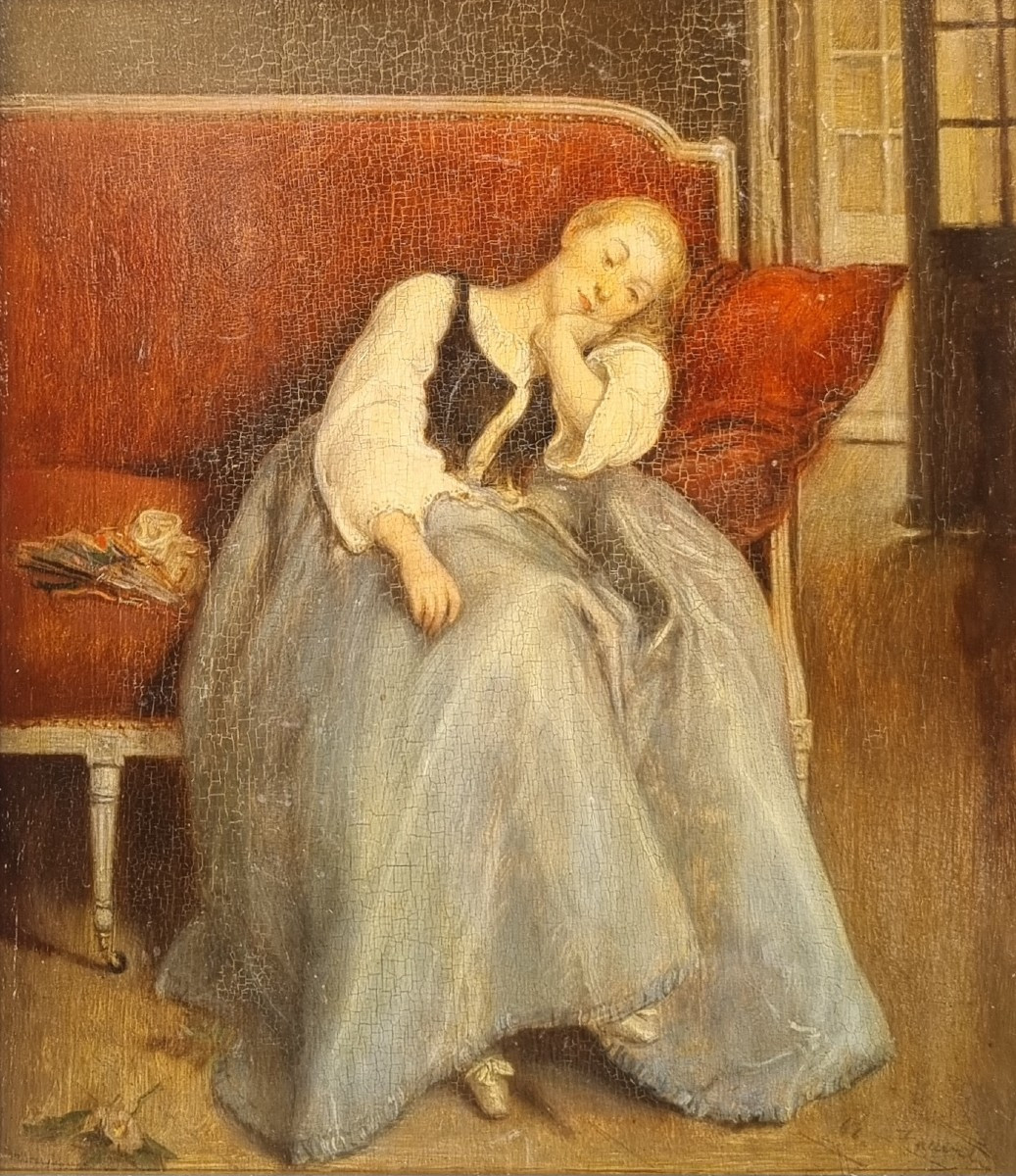 Ecole française de la seconde moitié du XIXe siècle - La sieste