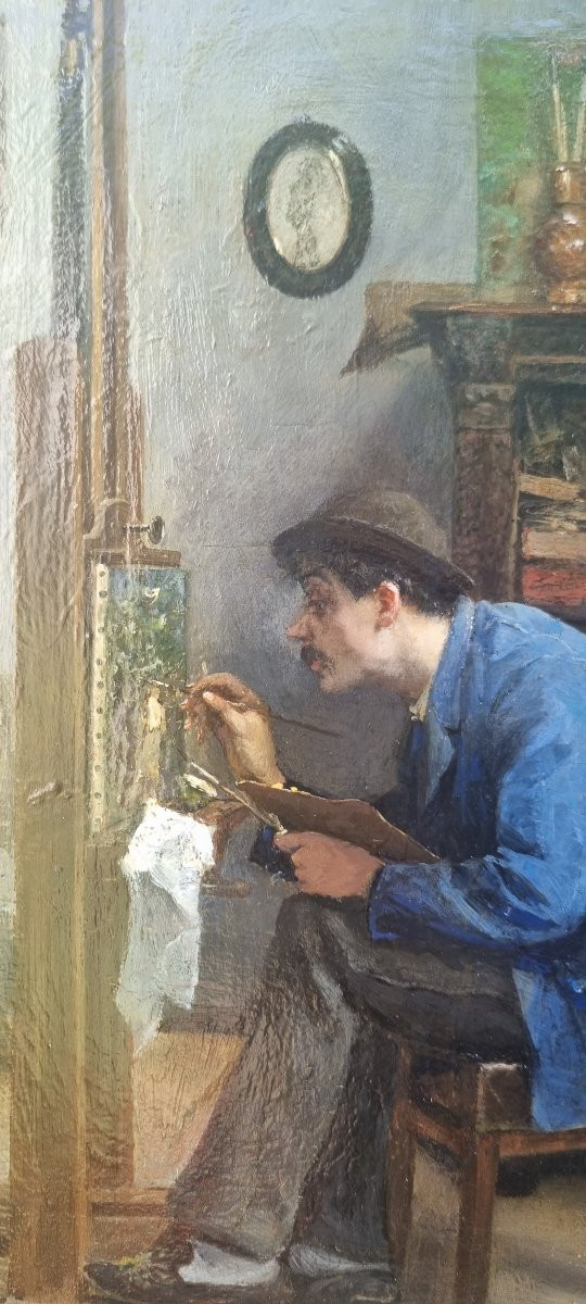 Frédéric Ringel - The Painter In His Studio-photo-2