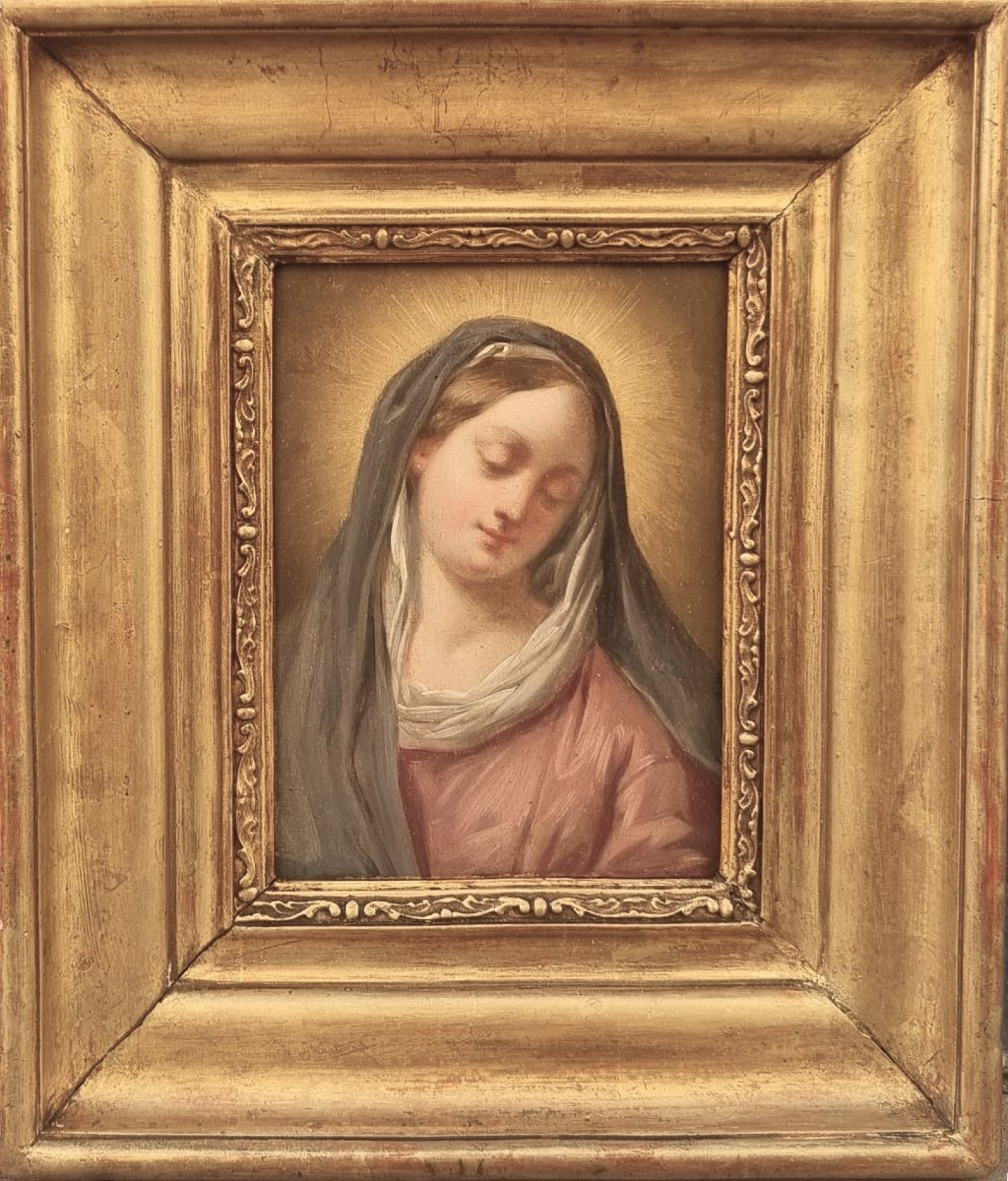 Achille Lecaron - Portraits Of Jesus And His Mother The Virgin Mary-photo-4
