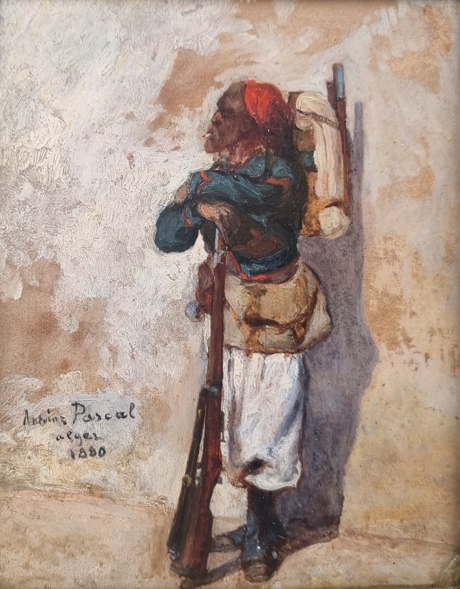 Antoine PASCAL - Portrait d'un zouave