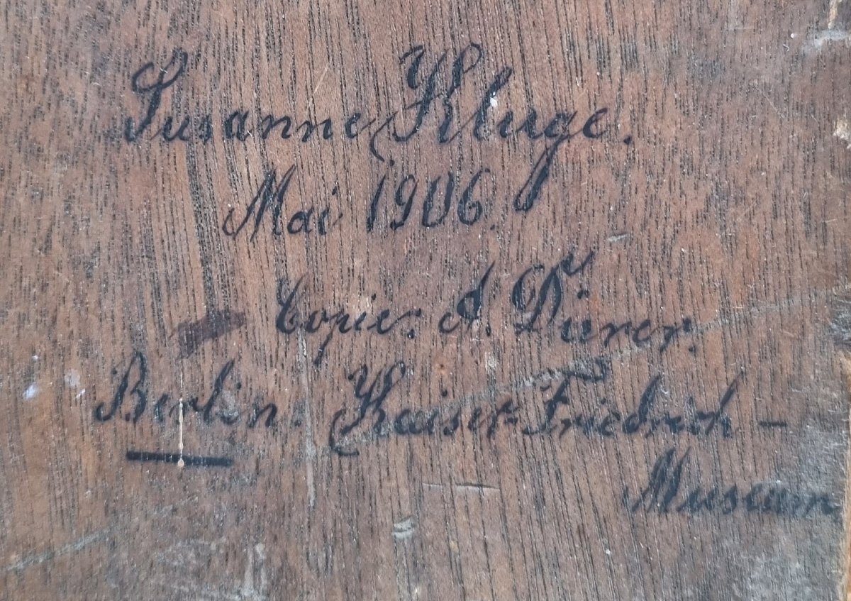 German School Of The Early 20th Century - Portrait Of A Young Venetian Woman -photo-4