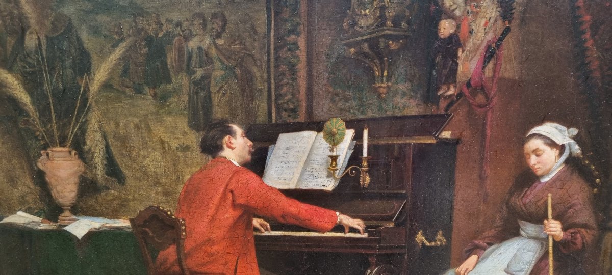 Paul GUILLOT - Le pianiste ou Le jugement de la servante-photo-3