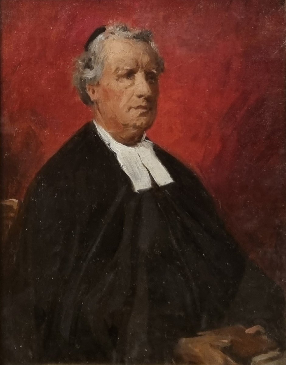 Paul Mathey - Portrait Of Brother Joseph Of The Congregation Of The Brothers Of The Christian Schools-photo-3