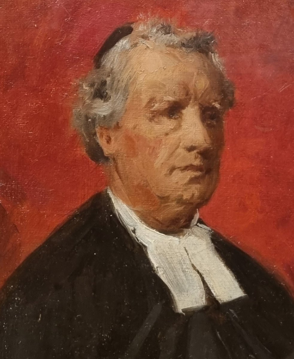 Paul Mathey - Portrait Of Brother Joseph Of The Congregation Of The Brothers Of The Christian Schools-photo-4