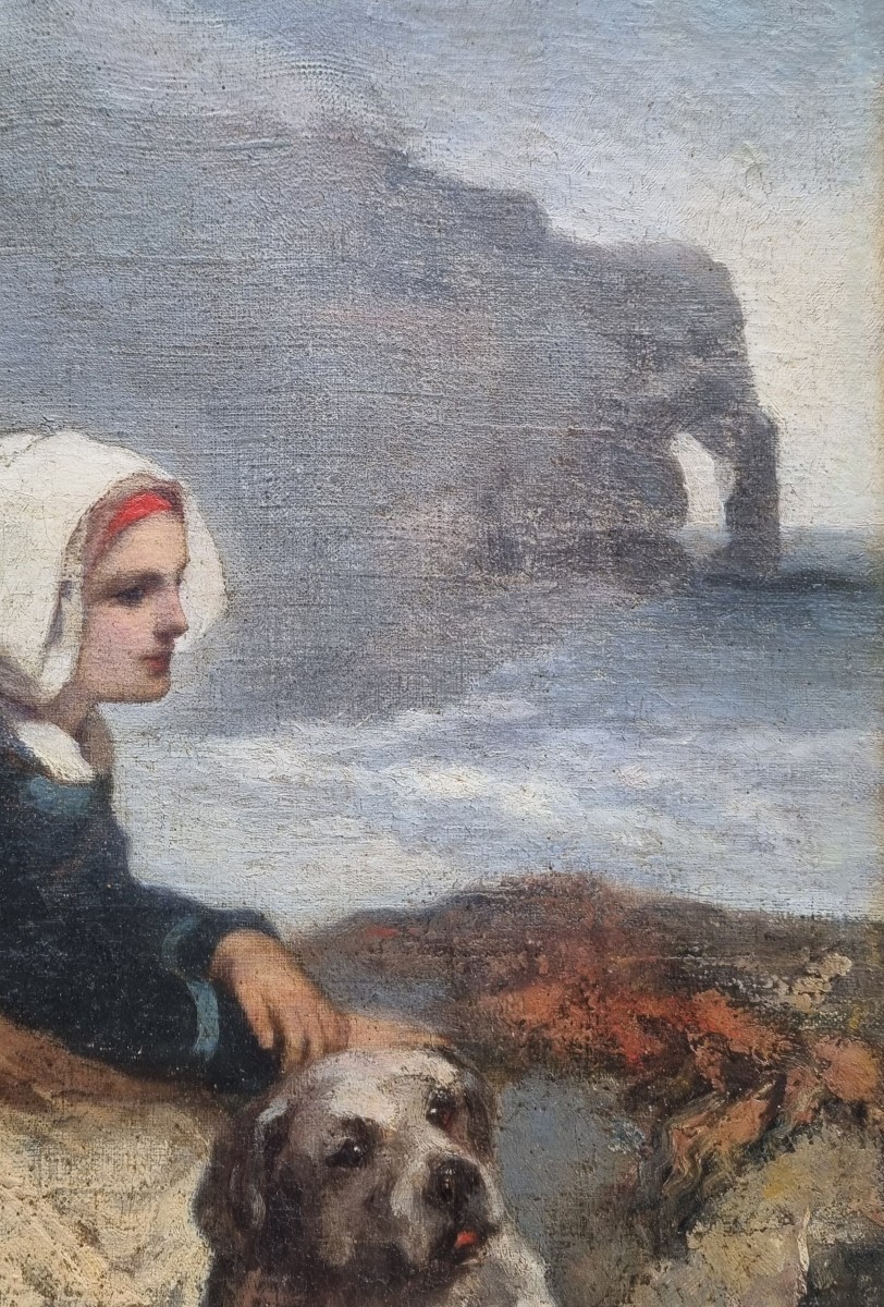 Félix PARMENTIER - Yvonne et son chien-photo-4