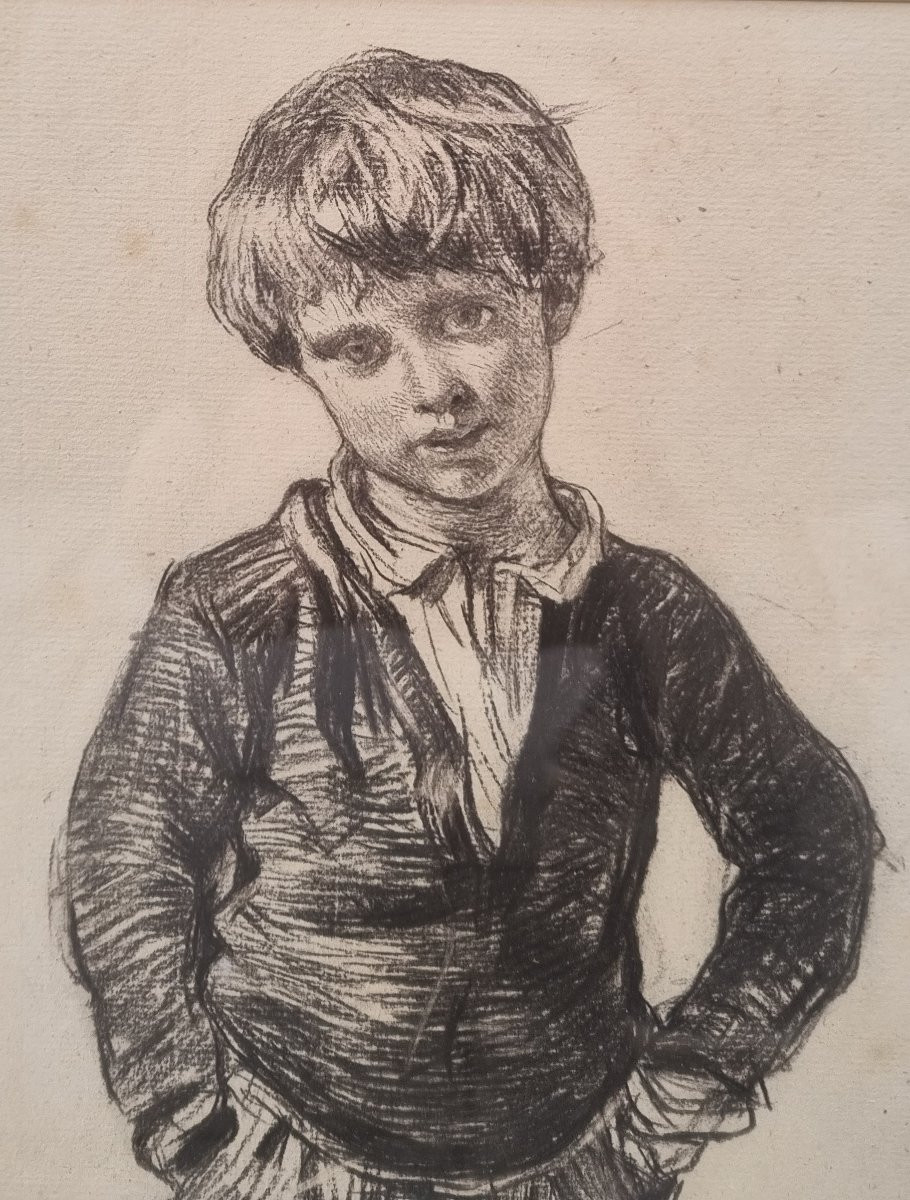 Ulysses Butin - Portrait Of A Little Fisherman-photo-3