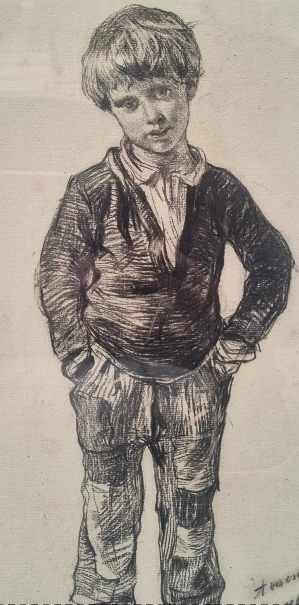 Ulysses Butin - Portrait Of A Little Fisherman-photo-4