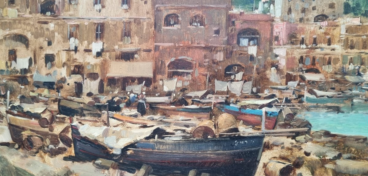 Antonio Gravina - Boats On The Amalfi Coast-photo-1