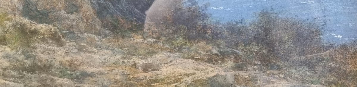 Paul Grossin - Rocks Near The Tip Of Primel-trégastel (finistère)-photo-4