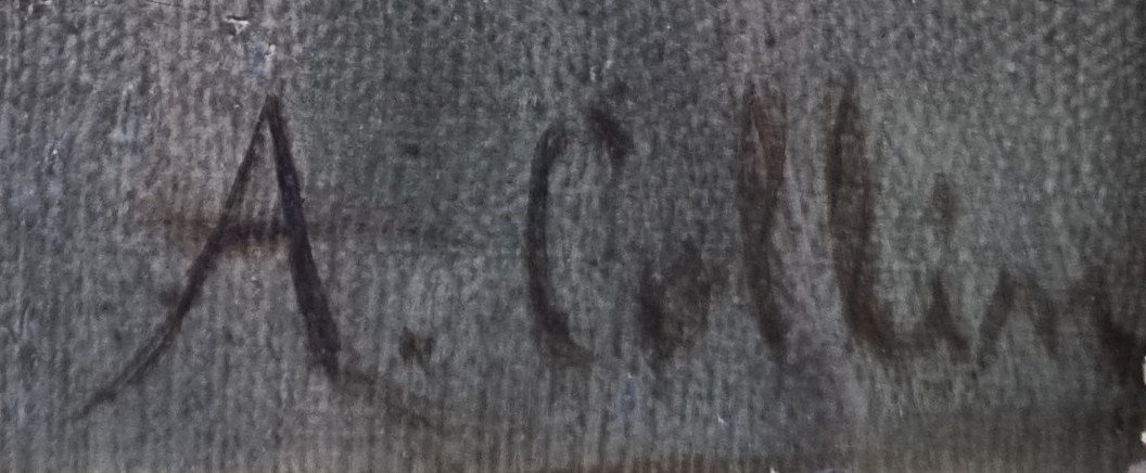 André Collin - Portrait Of A Young Italian Woman-photo-2