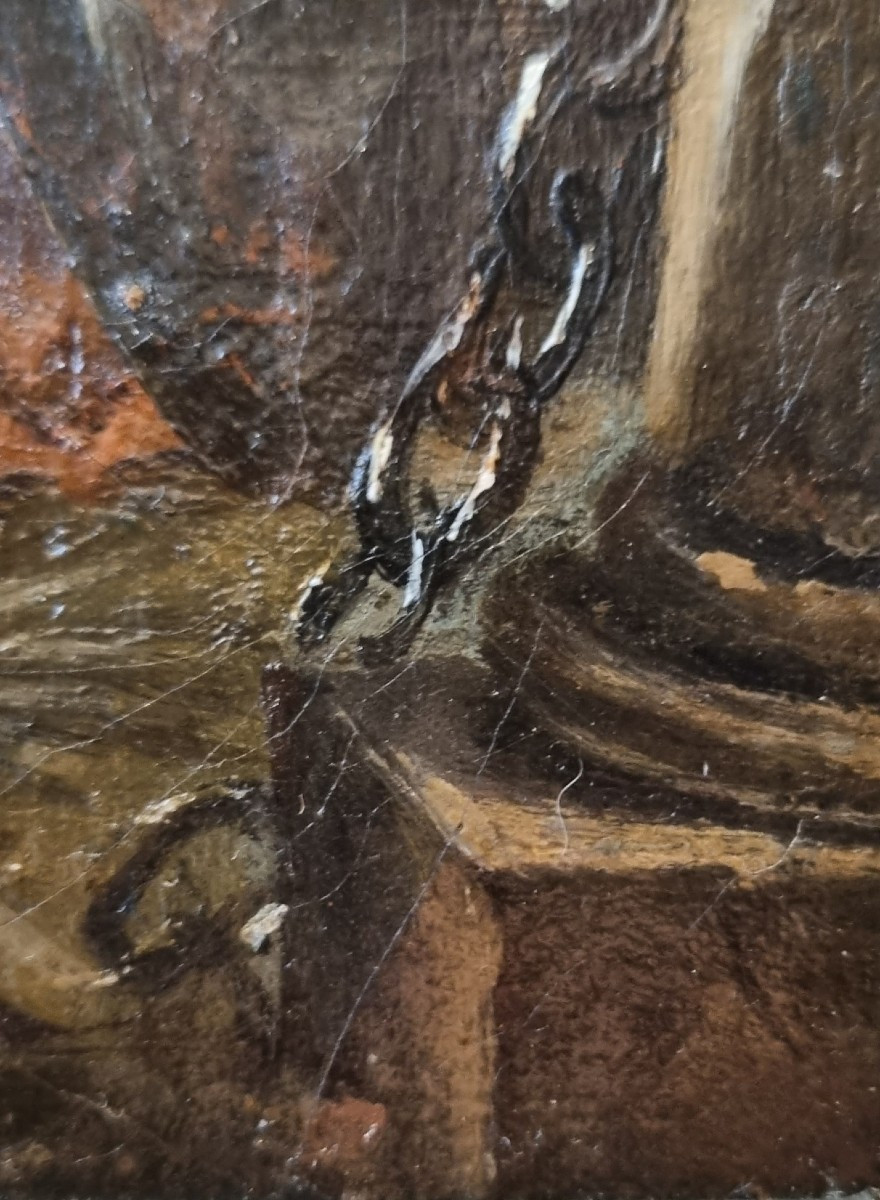 18th Century Venetian School - The Martyrdom Of Saint Cyprian And Saint Flavian Of Carthage?-photo-8