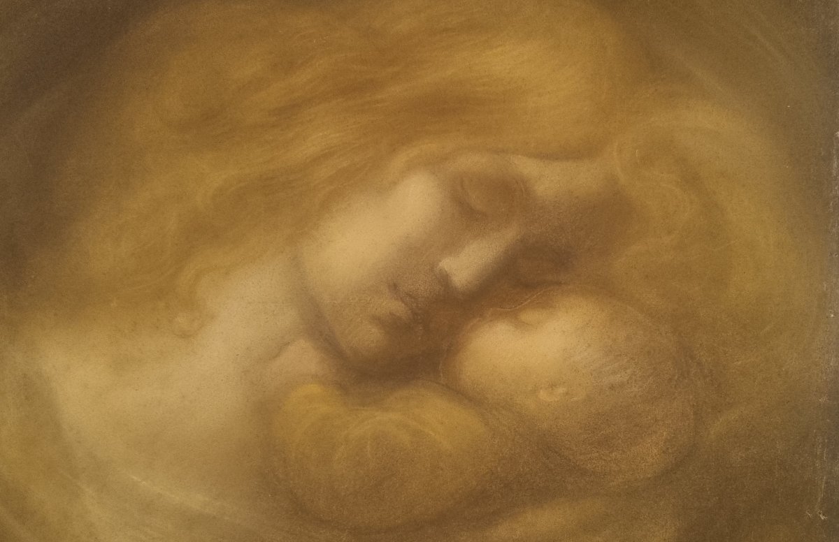 Eugène CARRIERE (Entourage de) - Maternité-photo-2