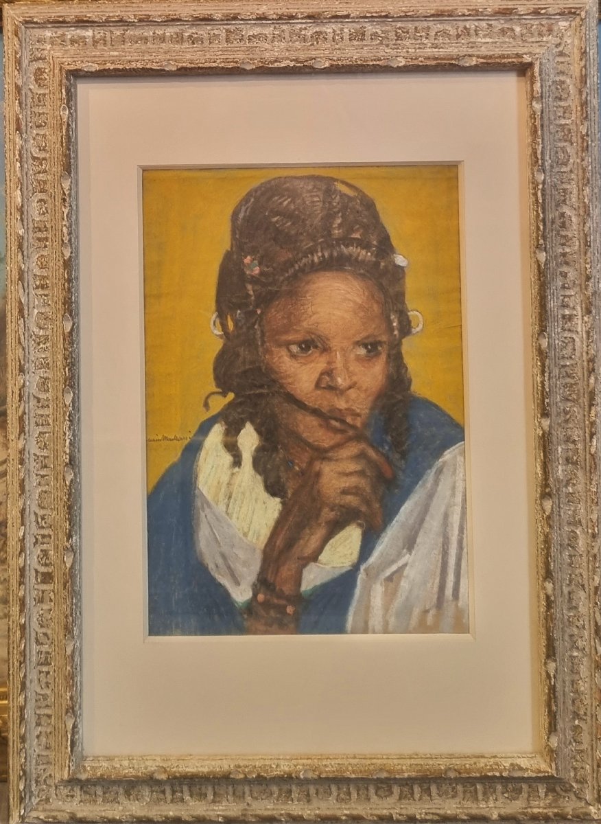 Lucien Madrassi - Portrait Of "sahadana Lidi, A Moorish Woman From A Warrior Tribe"-photo-2