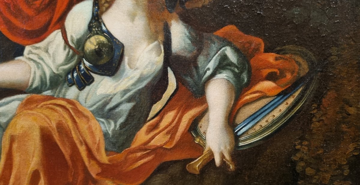 Ecole bolonaise du XVIIe siècle - Tancrède et Clorinde-photo-2