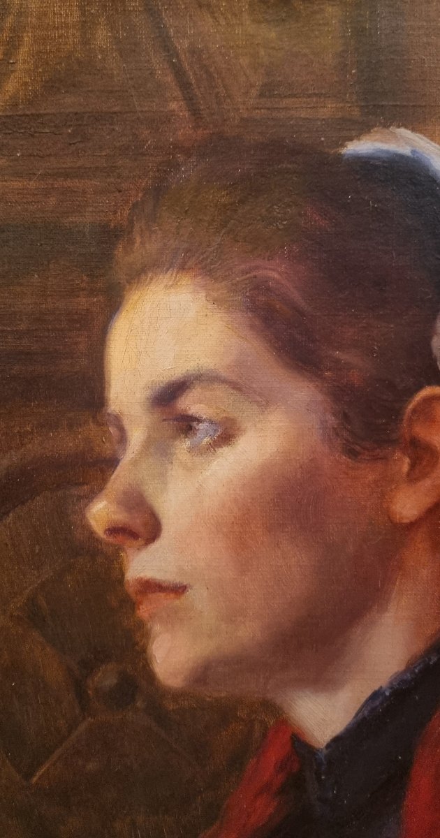 Angel Della VALLE - Portrait de femme -photo-3